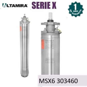 Motor eléctrico sumergible Altamira MSX6 303460 30 HP