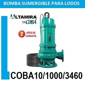 bomba para lodos Altamira COBA10/1000/3460