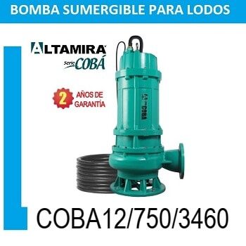 bomba para lodos Altamira COBA12/750/3460