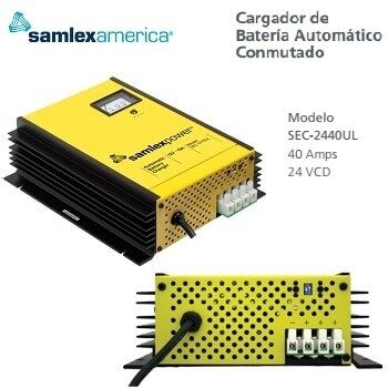cargador de baterías Samlex SEC-2440UL