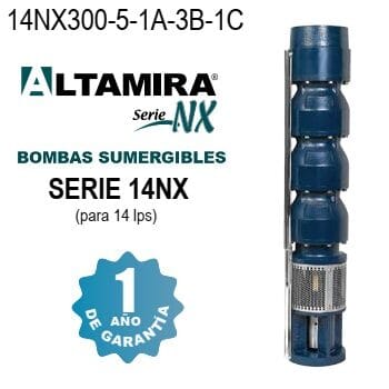 bomba de tazones 14NX300-5-1A-3B-1C de 30 HP