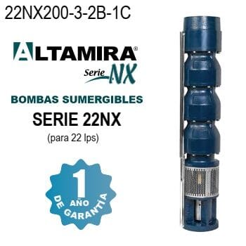 bomba de tazones 22 LPS de 20 HP