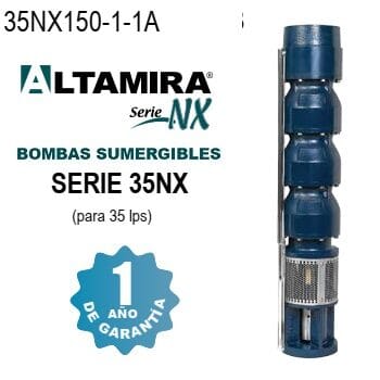 Bomba de tazones 35 LPS de 15 HP