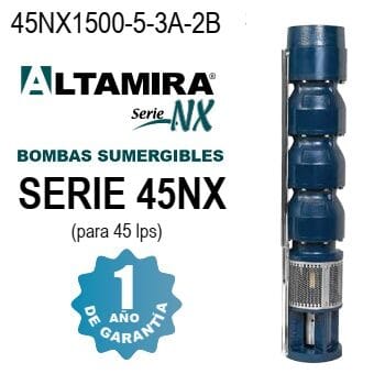 bomba de tazones 45 LPS de 150 HP