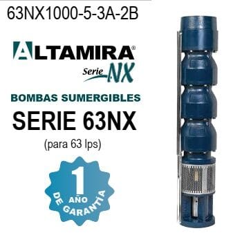 bomba de tazones 63 LPS de 100 HP