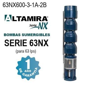 bomba de tazones 63 LPS de 60 HP