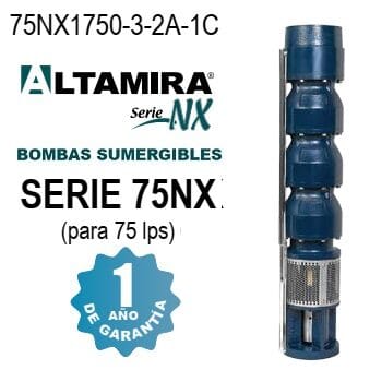 bomba de tazones 75 LPS de 175 HP