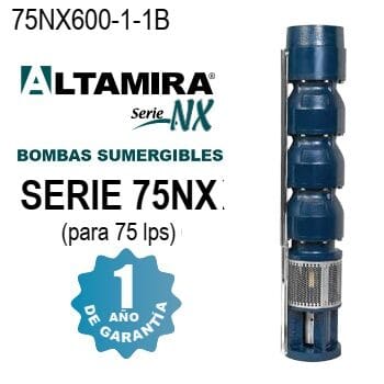 Bomba de tazones 75 LPS de 60 HP