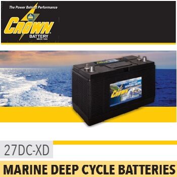batería solar 12V Crown 27DC-XD
