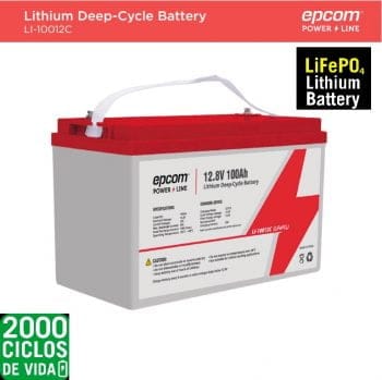 Batería de litio ciclo profundo 12V