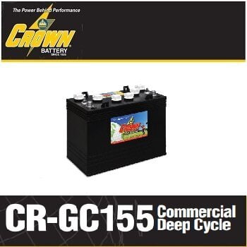 Batería solar 12V Crown CR-GC155