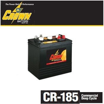 batería solar 12V Crown CR-185