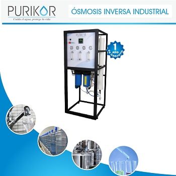 Sistema Ósmosis inversa 3 membranas
