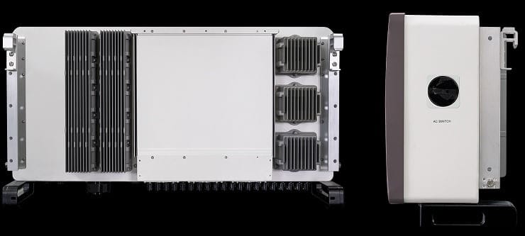 Vista-inferior-y-lateral-Inversor-solar-60-KW-Solis-60K-LV-5G-trifásico