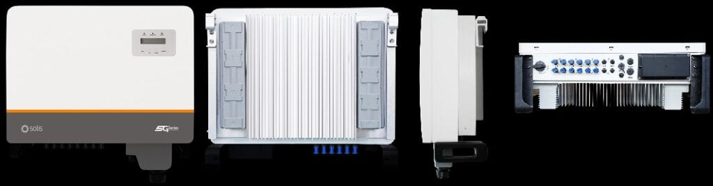 Vistas del inversor solar 15 KW Solis S5-GC15K-LV