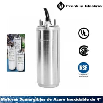 motor sumergible 1.5 HP Franklin MSF4 1.512302
