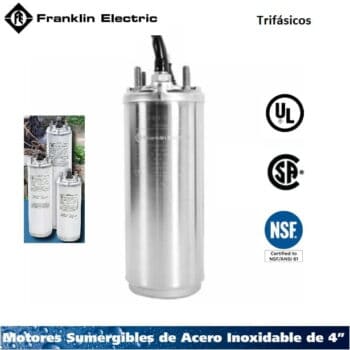 motor sumergible 2 HP Franklin MSF4 23230