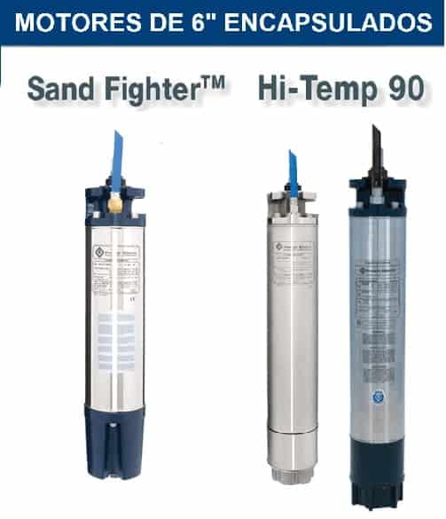 Motores sumergibles encapsulados Franklin Sand Fighter