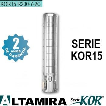 bomba sumergible Altamira KOR15 R200-7-2C