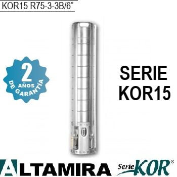 bomba sumergible Altamira KOR15 R75-3-3B-6
