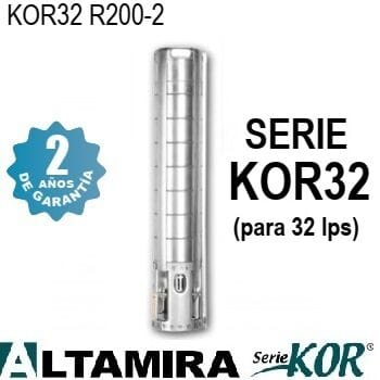 bomba sumergible Altamira KOR32 R200-2