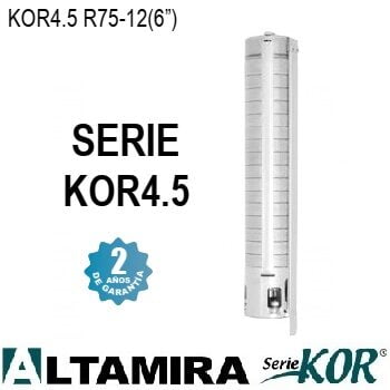 Bomba sumergible Altamira KOR4.5 R75-12(6)