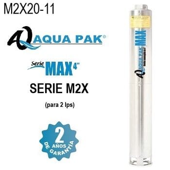 bomba sumergible 2 HP Aqua Pak M2X20-11