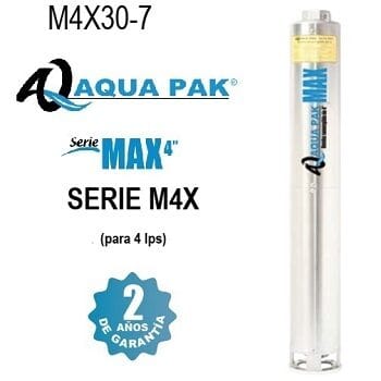 bomba sumergible 3 HP Aqua Pak M4X30-7