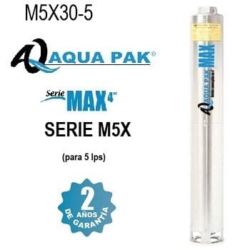 bomba sumergible 3 HP Aqua Pak M5X30-5