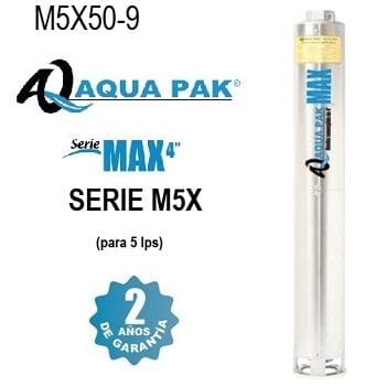 bomba sumergible 5 HP Aqua Pak M5X50-9