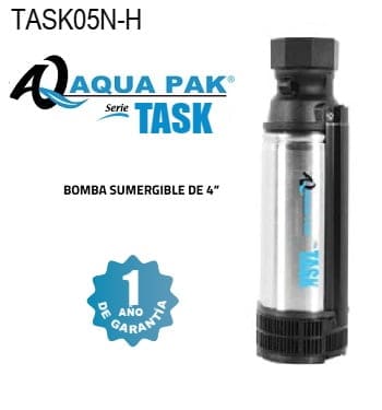 bomba sumergible 1/2 HP Aqua Pak TASK05N-H