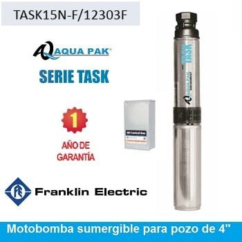 motobomba sumergible 1 1/2 HP TASK15N-F/12303F