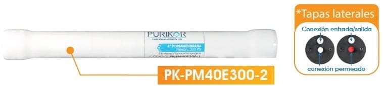 Porta membranas Purikor PK-PM-40E300-2
