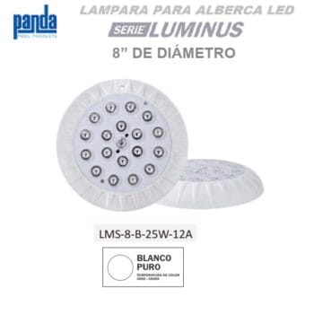 lámpara para alberca LED 25 W LMS-8-B-25W-12A