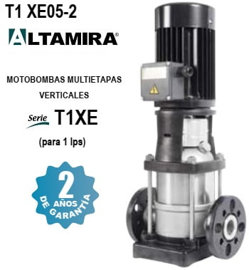 bomba vertical 1/2 HP Altamira T1 XE05-2