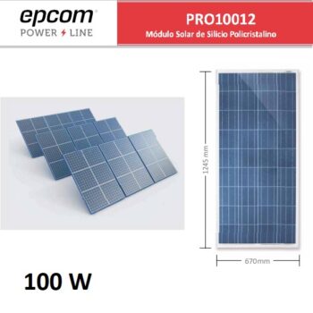 Panel solar de 100W Epcom