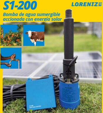 Kit bomba solar sumergible S1-200 PAYGo HR-07
