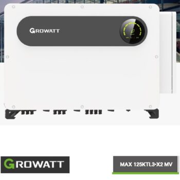 Inversor solar 125 KW Growatt MAX 125 KTL3 X2 MV