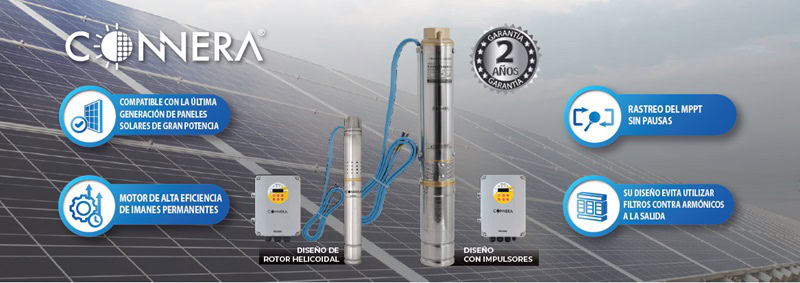 Bombas solares sumergibles Connera Kolosal Bombas solares sumergibles Connera Kolosal