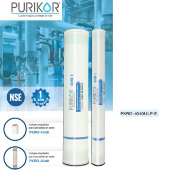 Membrana ósmosis inversa 4x40 ULP-E Purikor