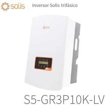 Inversor solar 10 KW Solis S5-GR3P10K-LV trifásico