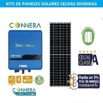 Kit de 6 paneles solares de 610W