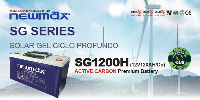 Batería de gel Newmax SG 1200H