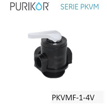 Válvula para filtro de agua PKVMF-1-4V