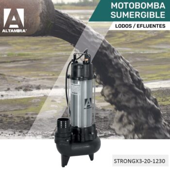 Bomba de Lodos 2 HP Altamira STRONGX3-20-1230