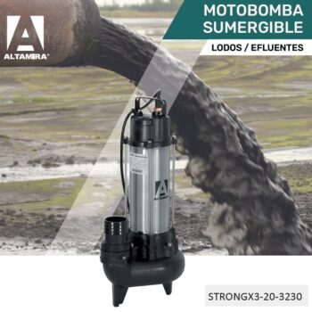 Bomba de Lodos 2 HP Altamira STRONGX3-20-3230
