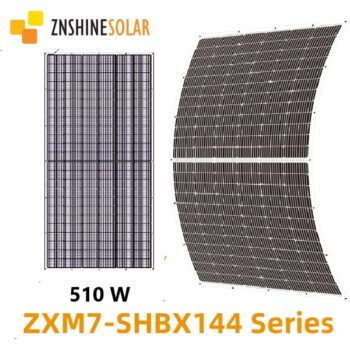 Panel solar flexible 510W