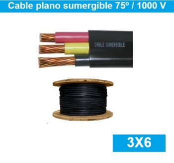 Cable sumergible 3x6 1000V